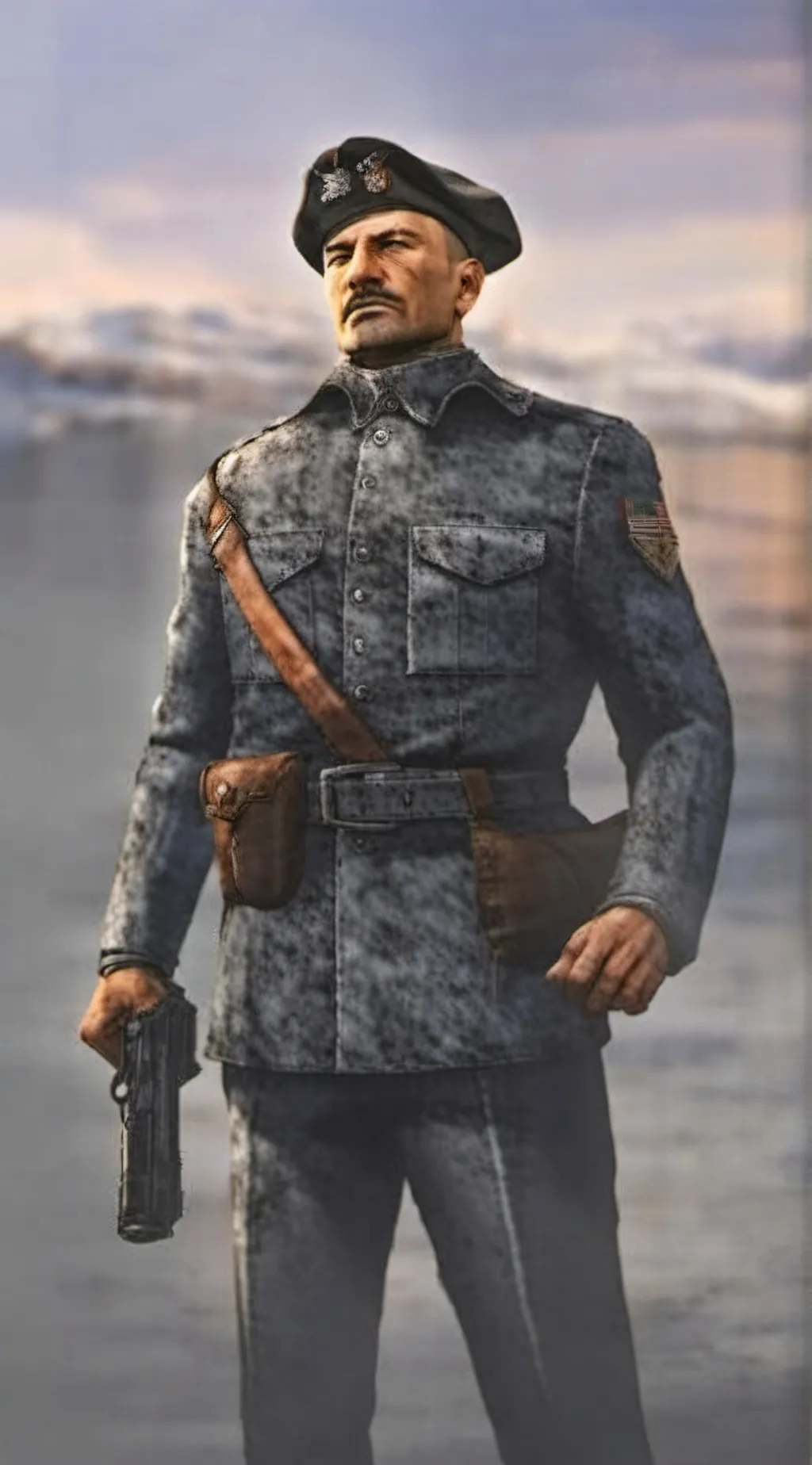 ai character: General shepherd background