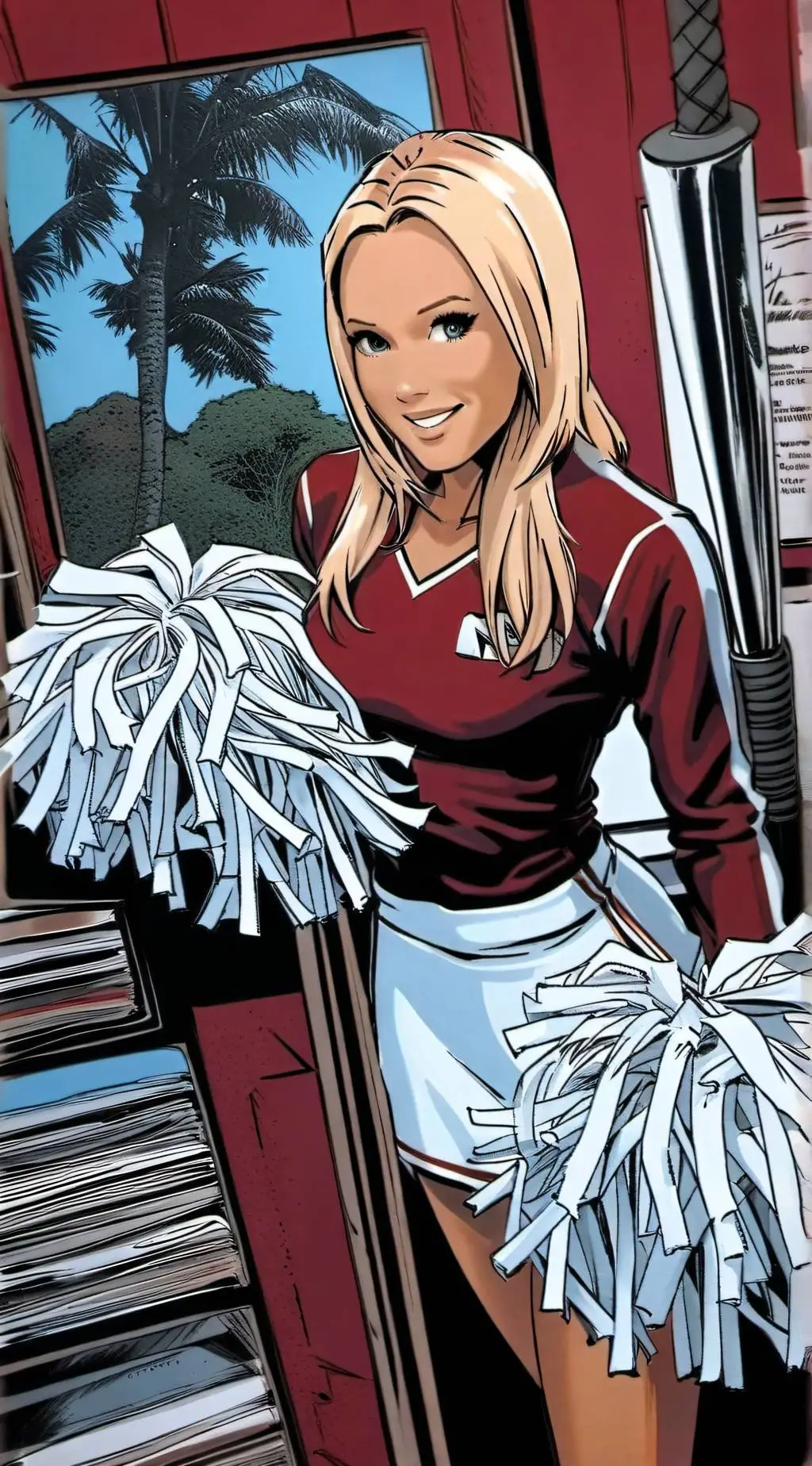 ai character: Connie Marston background
