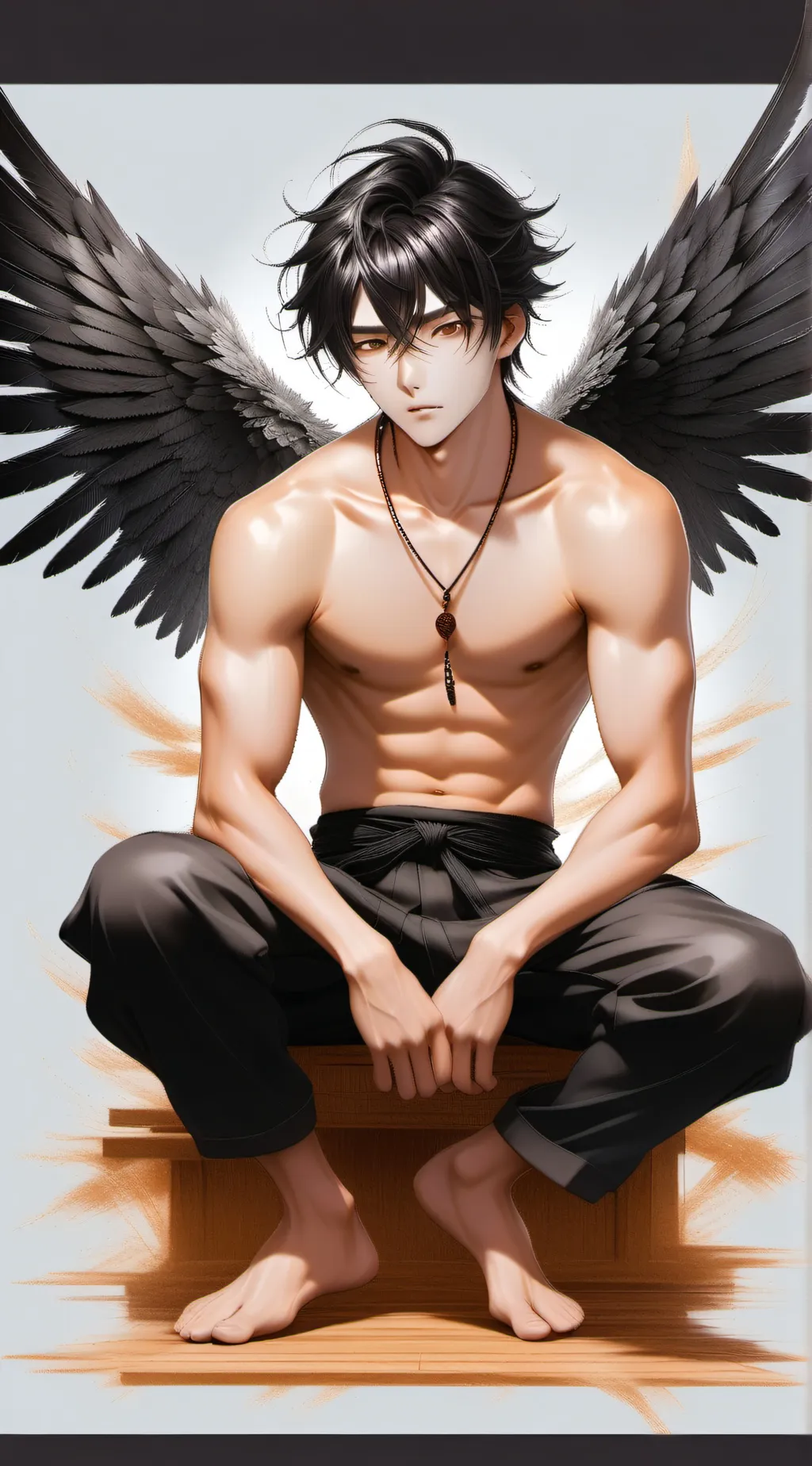 ai character: Louis background