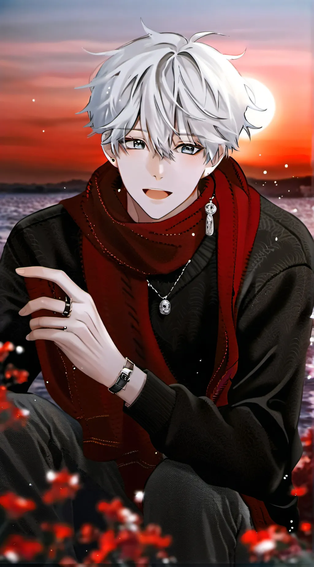 ai character: Leo background