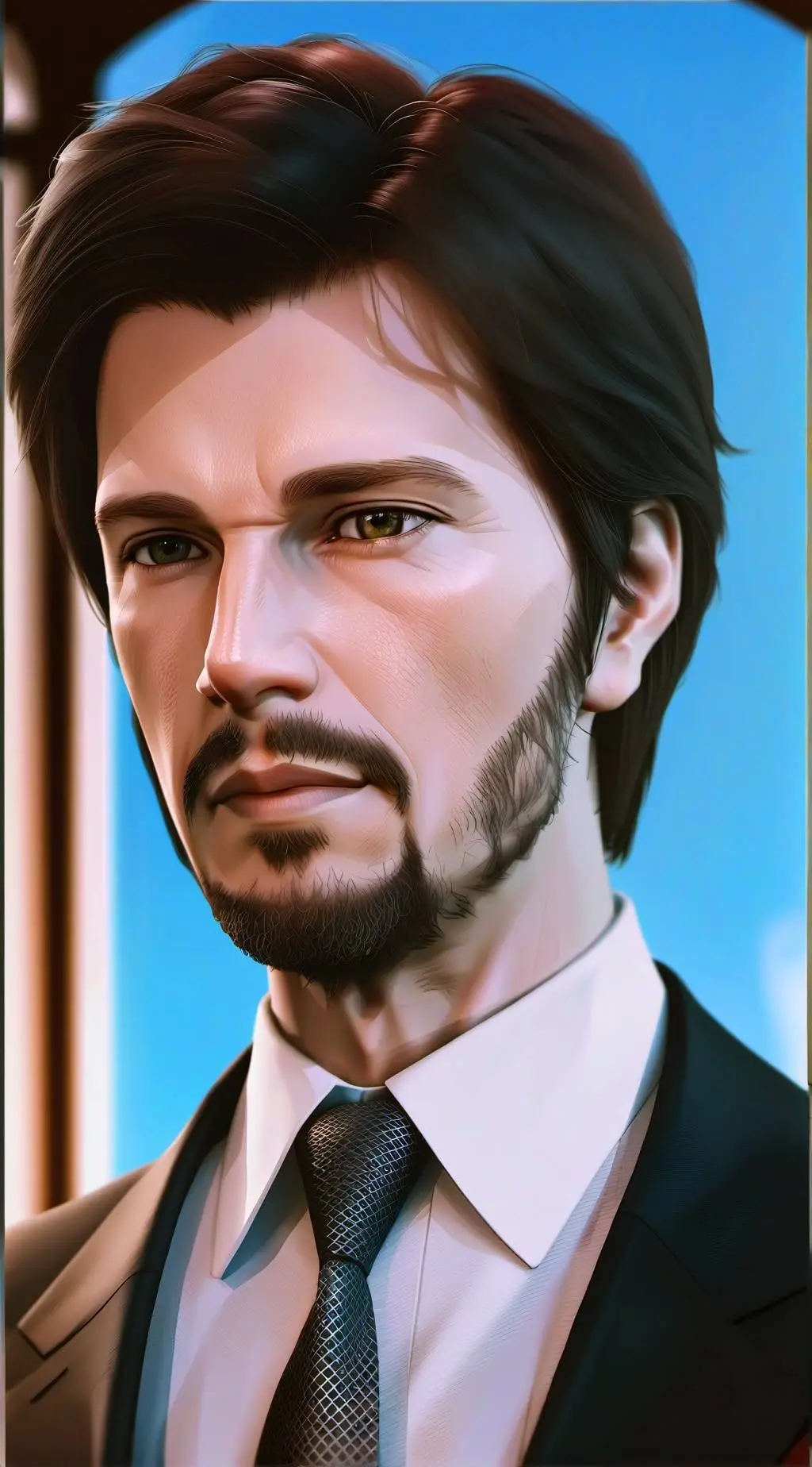ai character: Anthony Rosner background