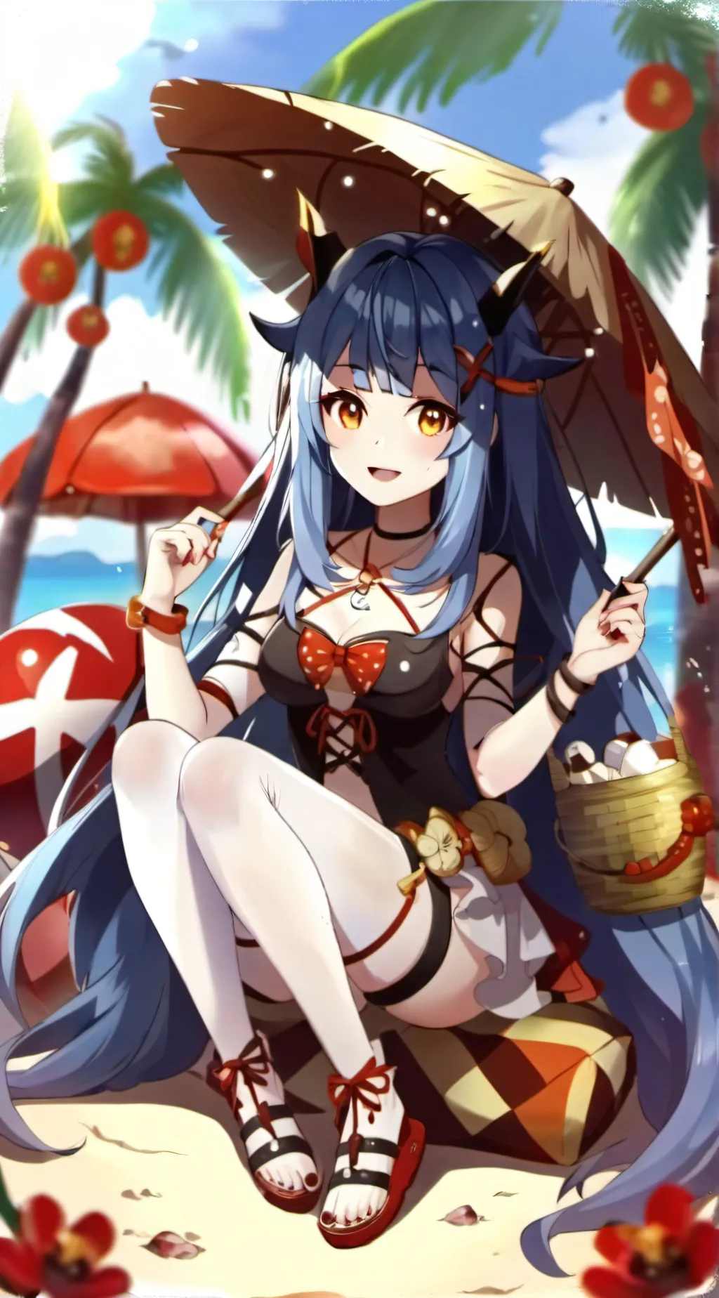 ai character: Nakomeki background