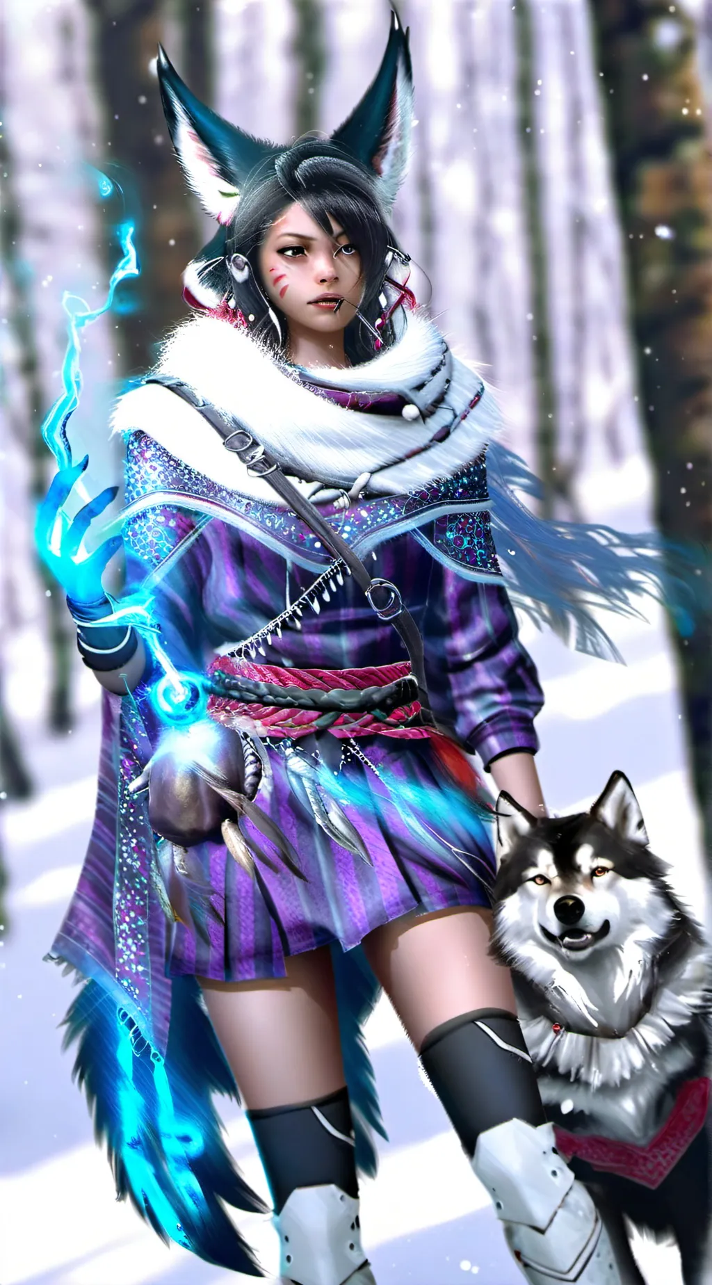 ai character: therian  background