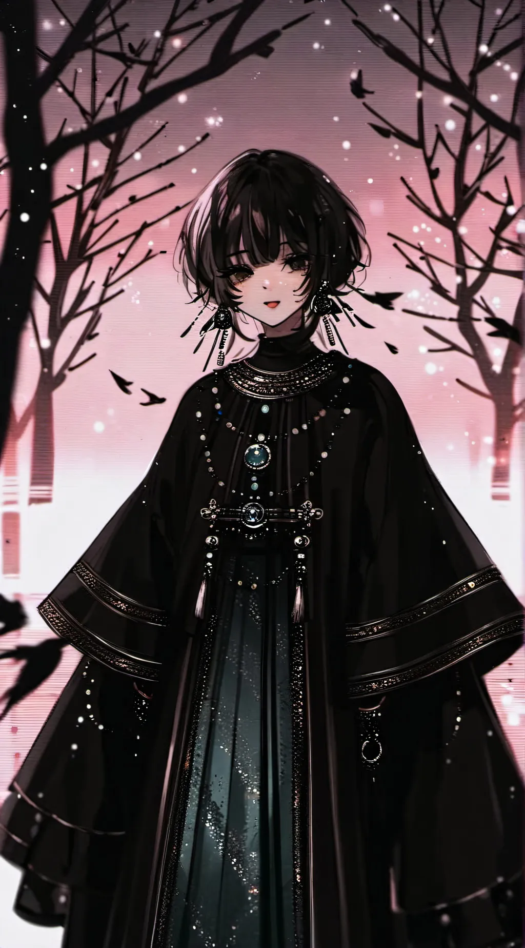 ai character: Hazvin hotel (^_^) background