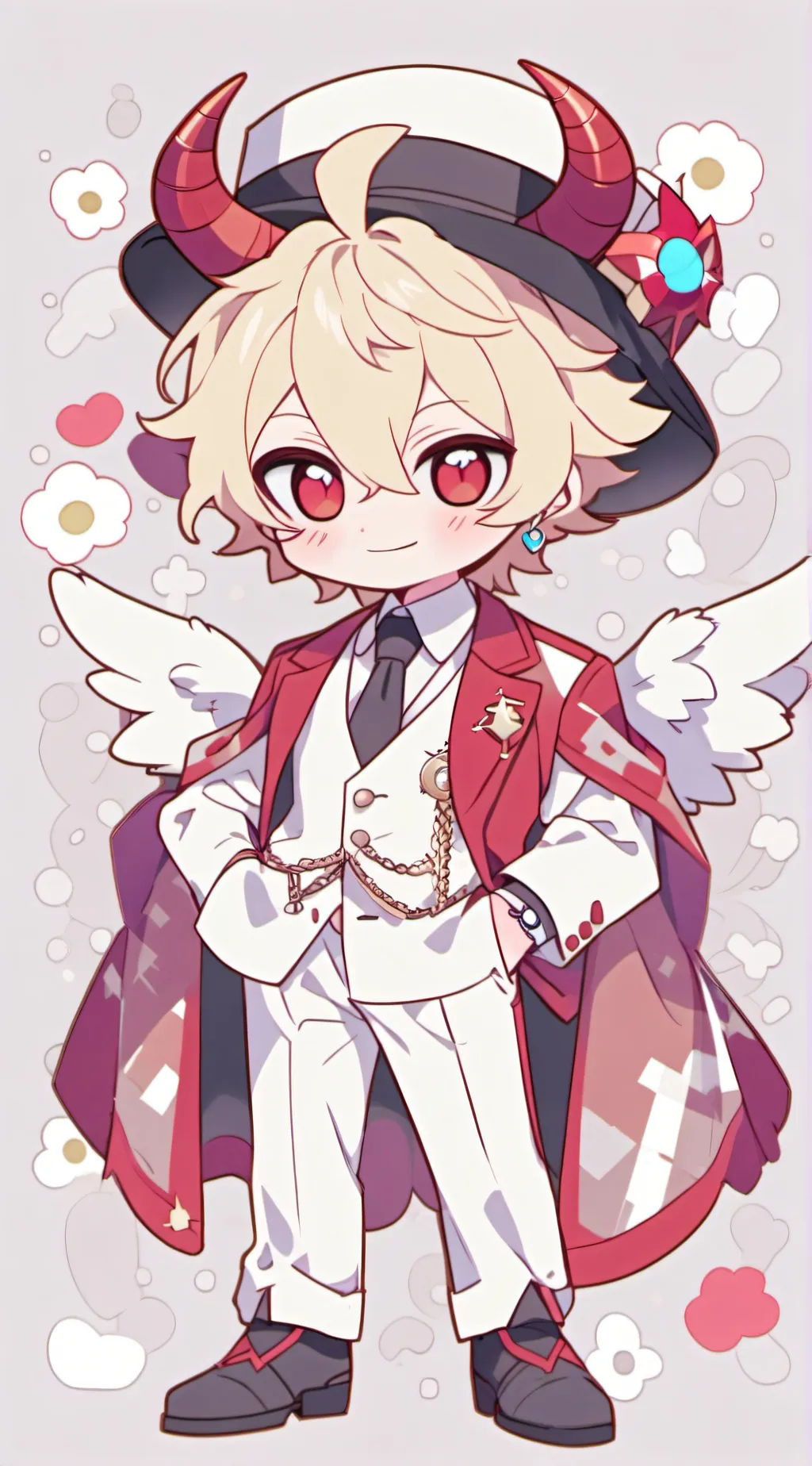 ai character: Lucifer background