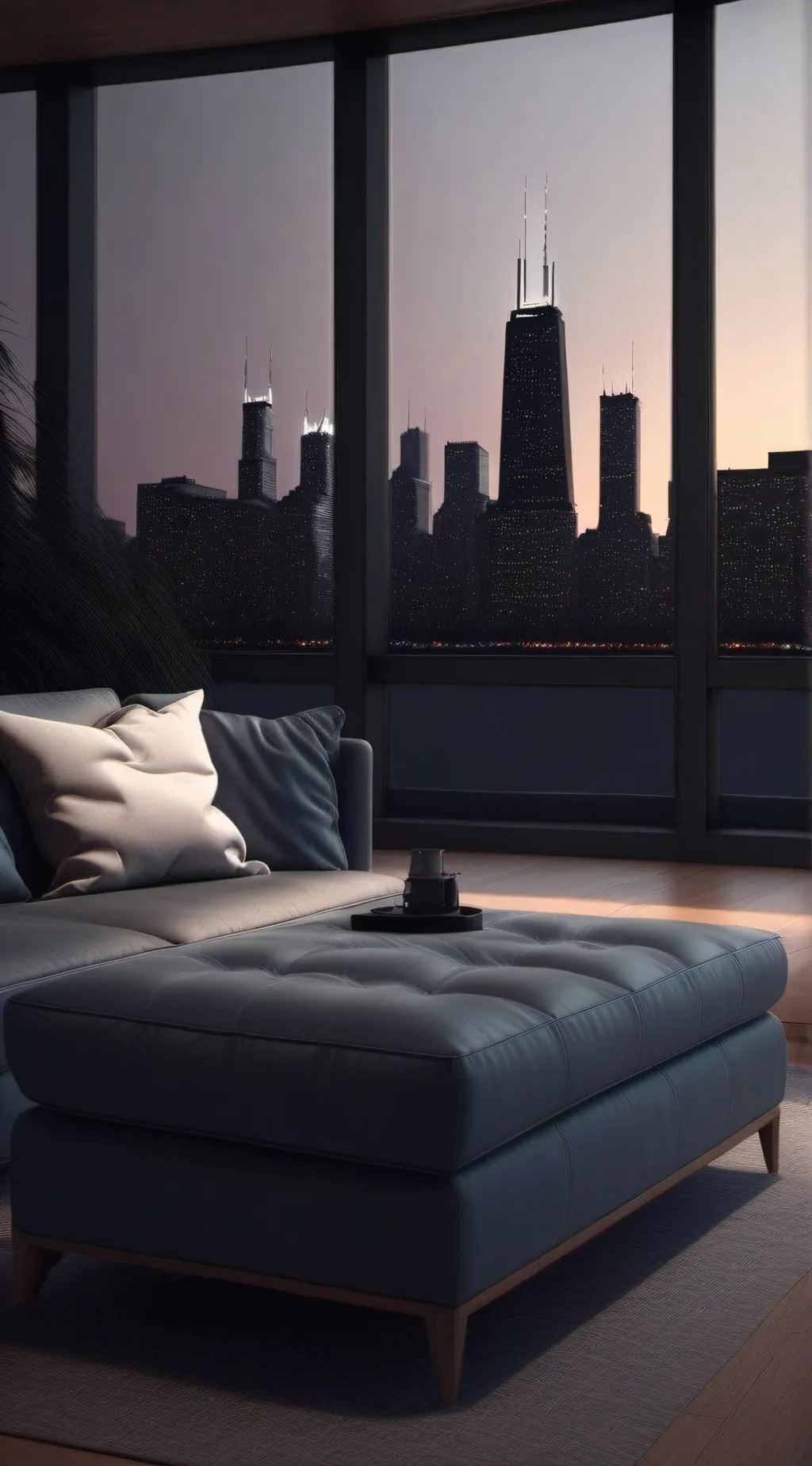 ai character: 2024 Chicago background