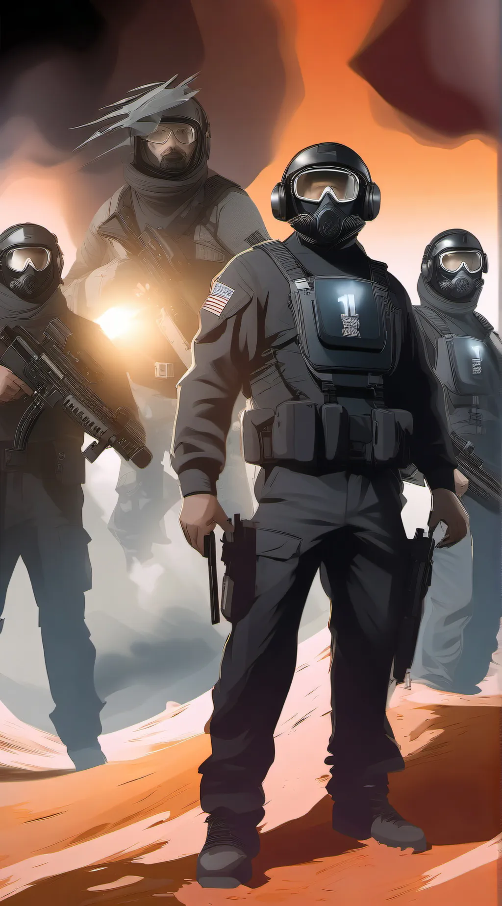 ai character: Task force 141 background