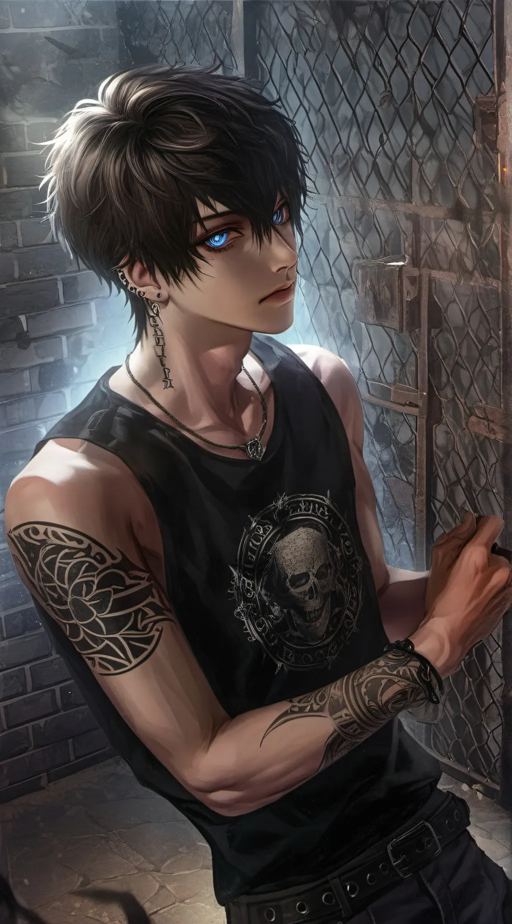 ai character: Axel background