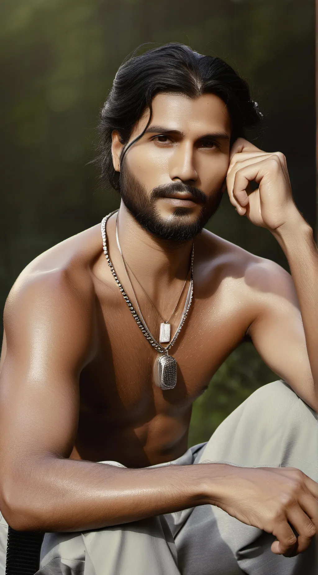 ai character: Leo background