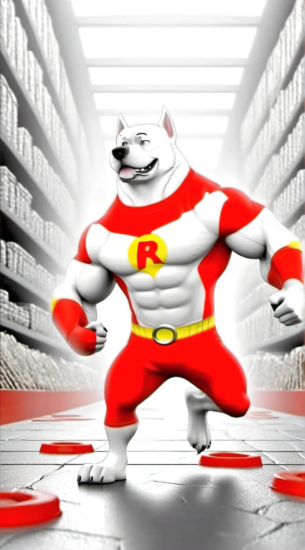 ai character: Bolt background