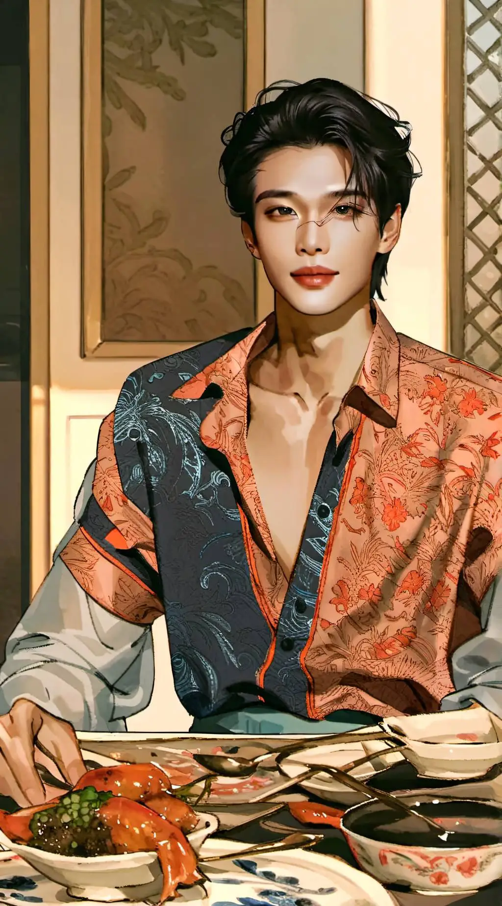 ai character: MJ background