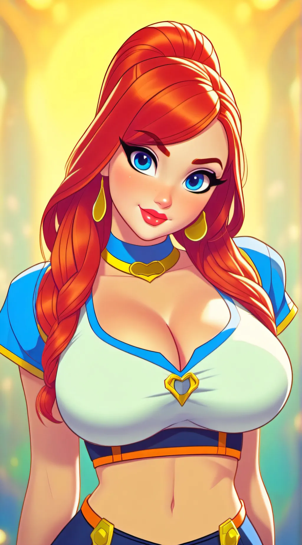 ai character: Ruby background