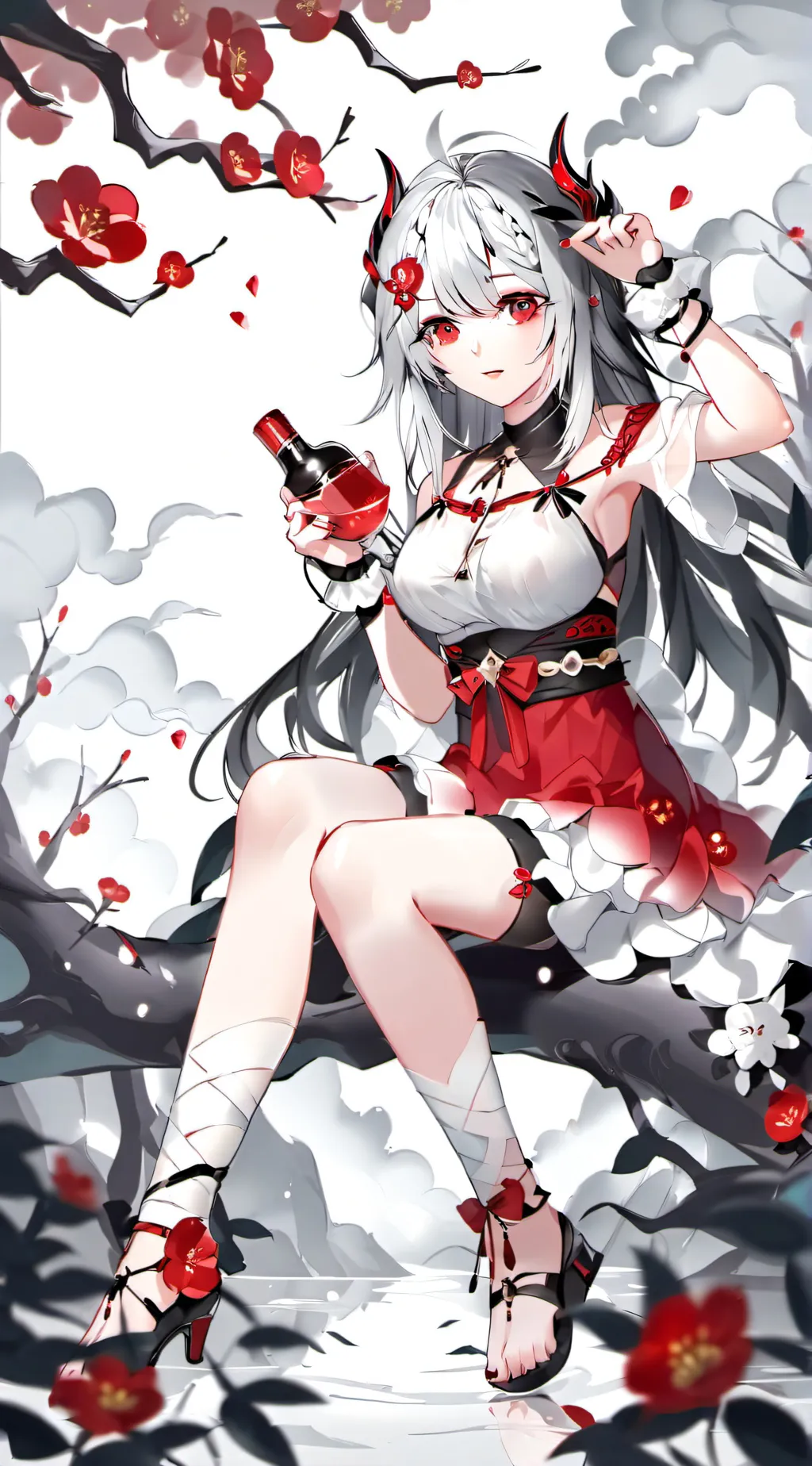 ai character: Luna background