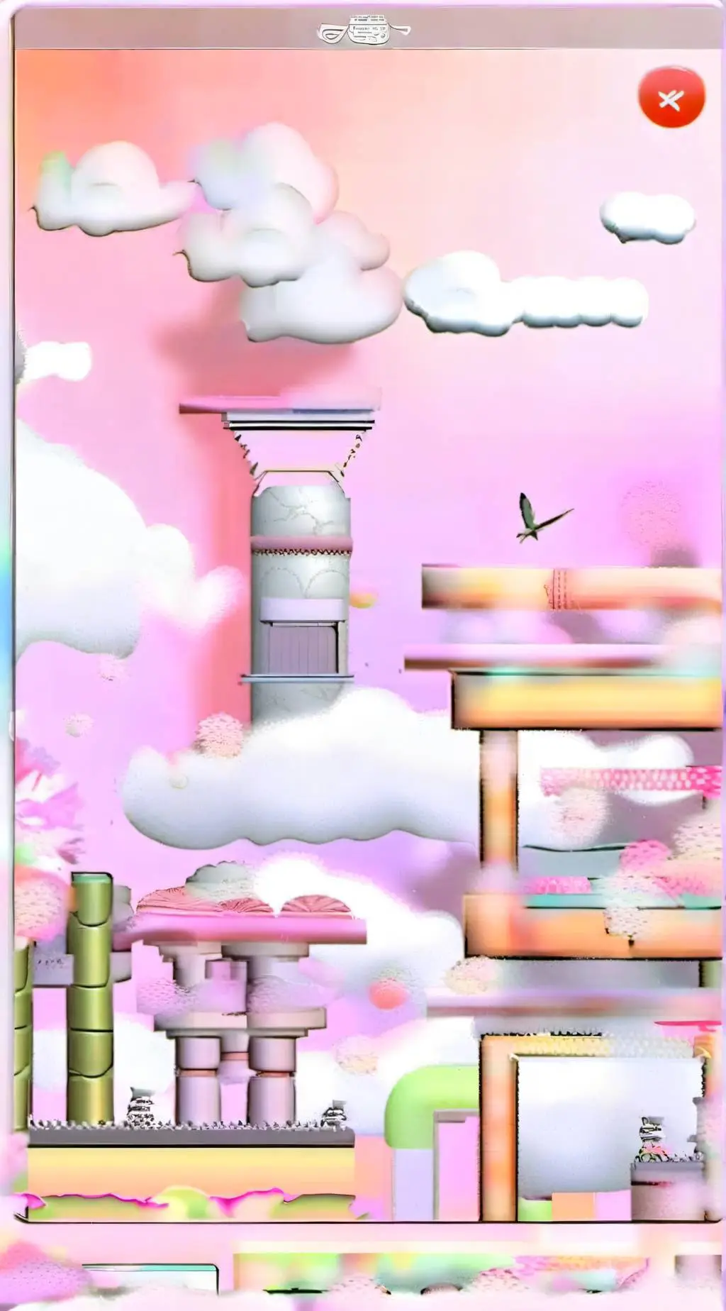 ai character: ★SANRIO TALKIE★ background