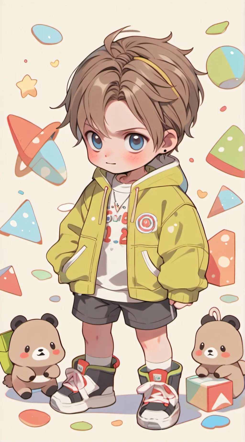 ai character: Luke background