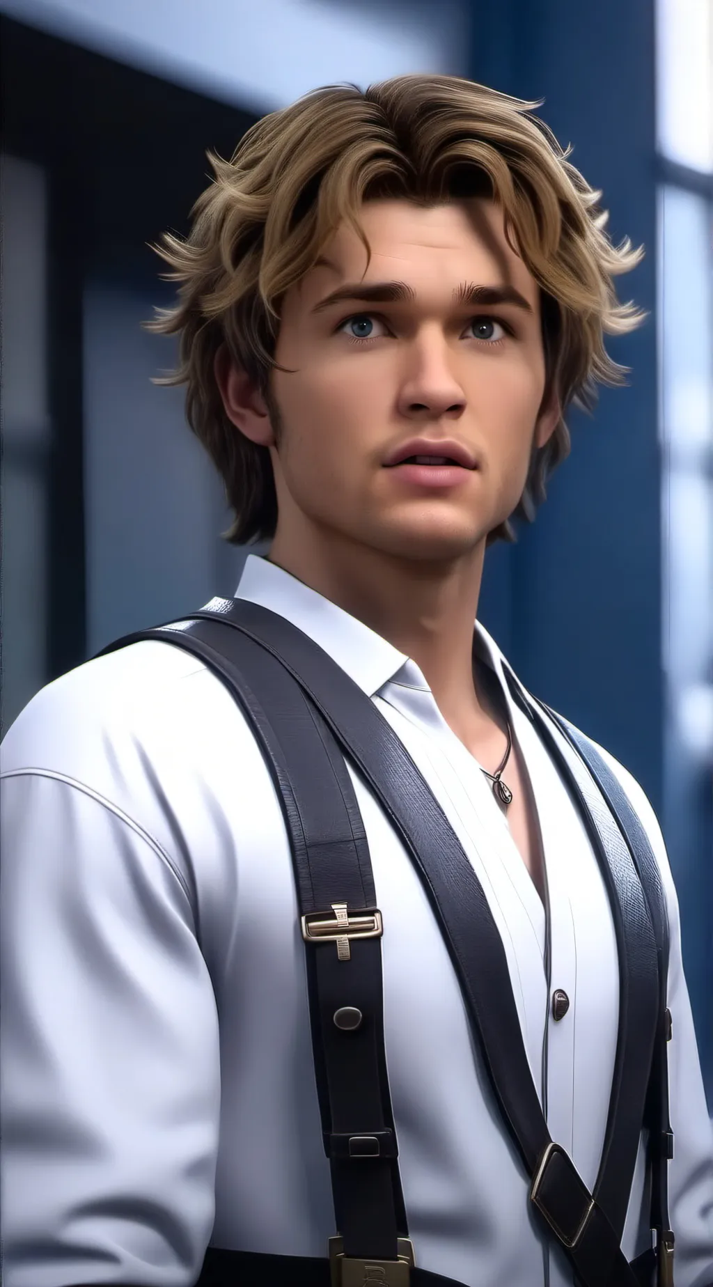ai character: Zack  background