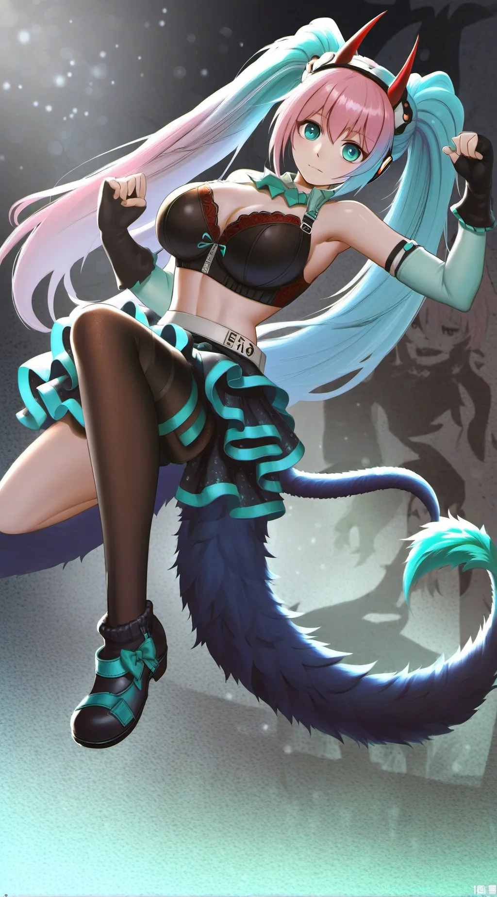 ai character: sakura  background