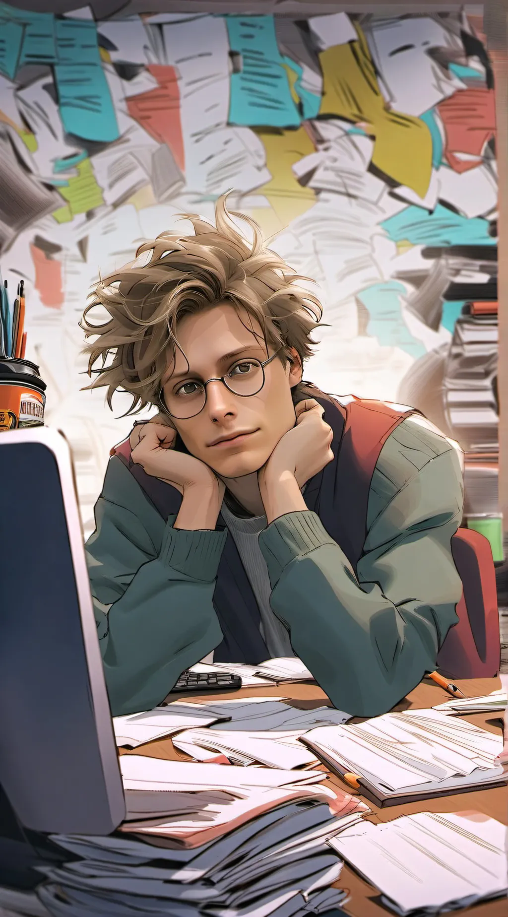 ai character: Mr. Morris background