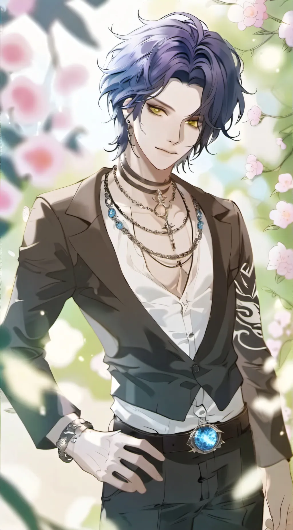 ai character: levi background