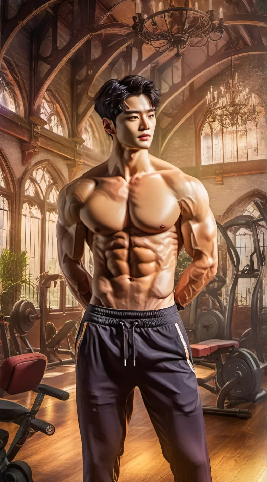 ai character: arek  background
