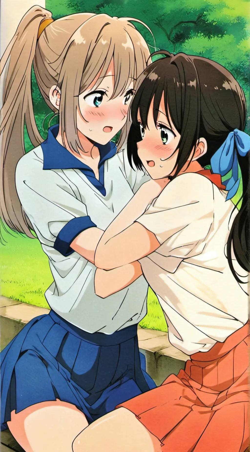 ai character: Aiko and kyoko background