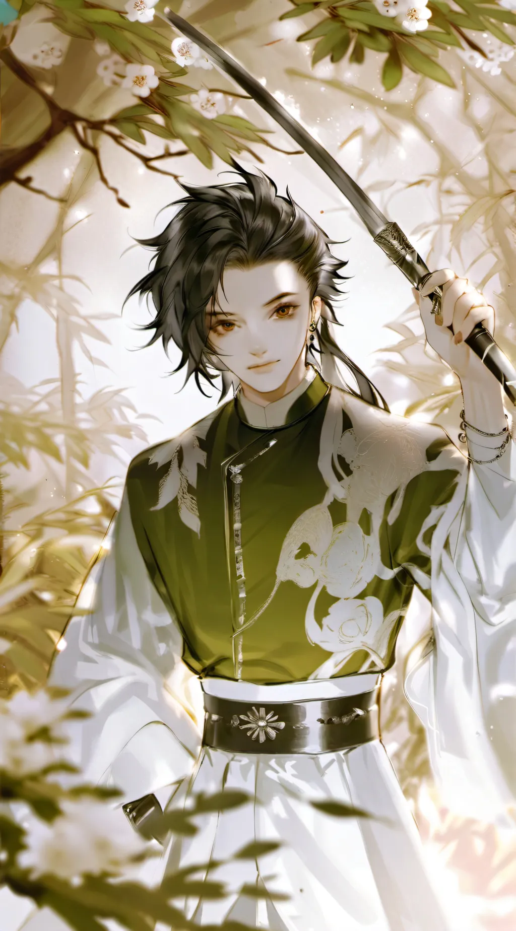 ai character: return  background