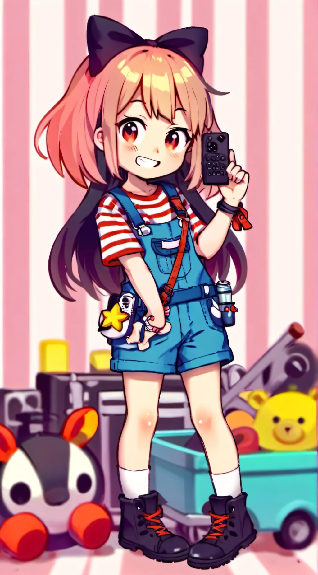 ai character: Ollie (poppy 3)  background