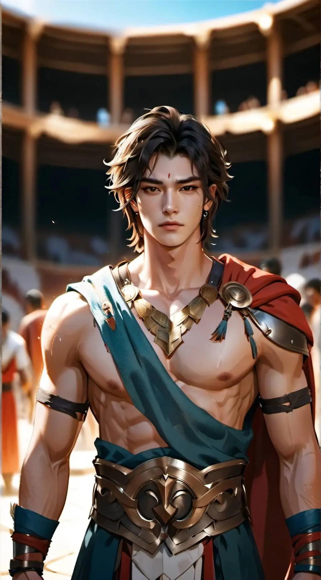 ai character: Raphael background