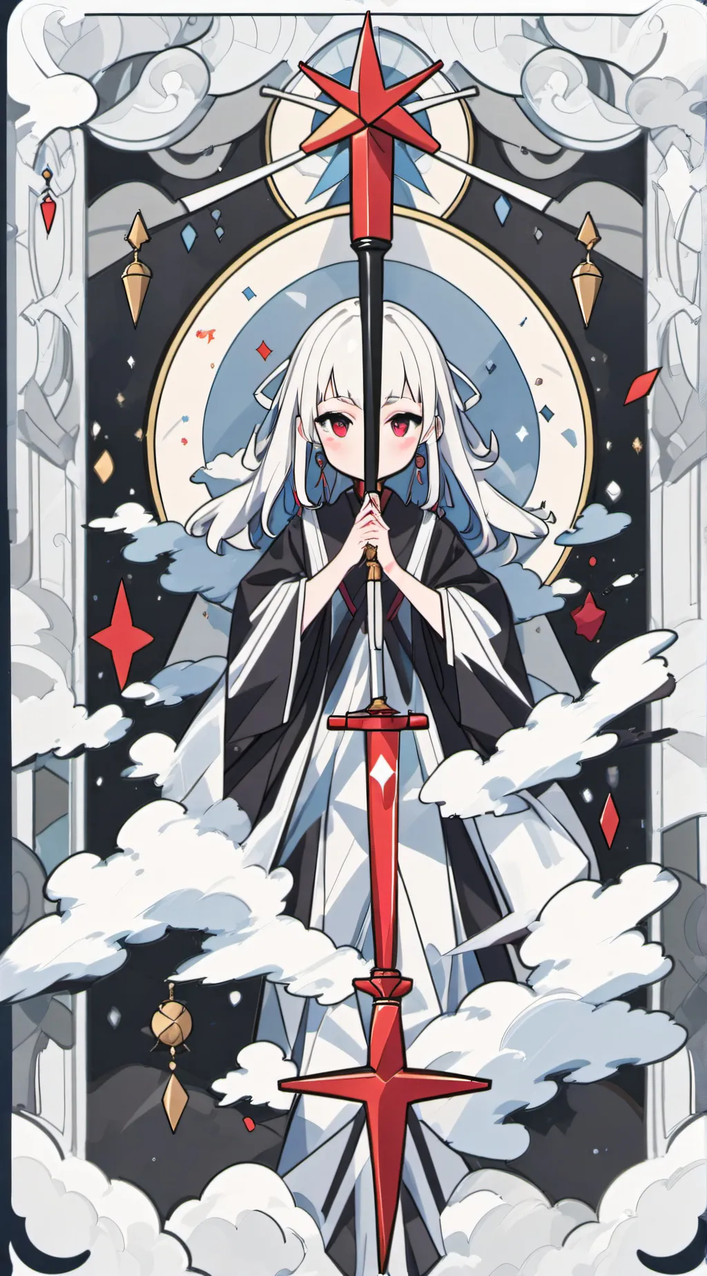 ai character: JUJUTSU SHENIGANS background