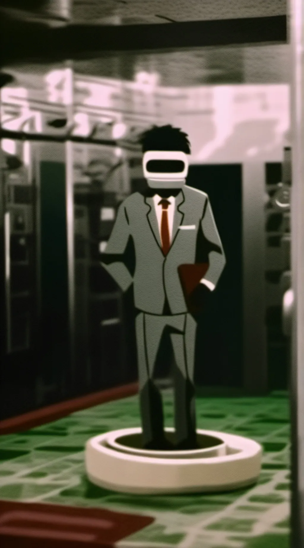 ai character: Cameraman 3271 background