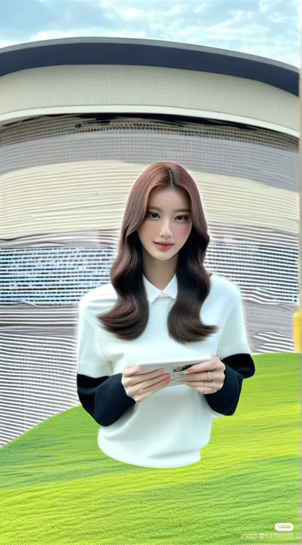 ai character: sana background