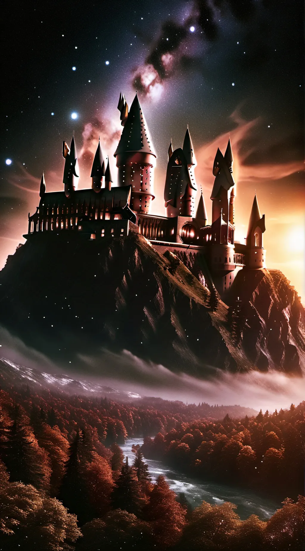 ai character: ☁️ Hogwarts! ☁️ background