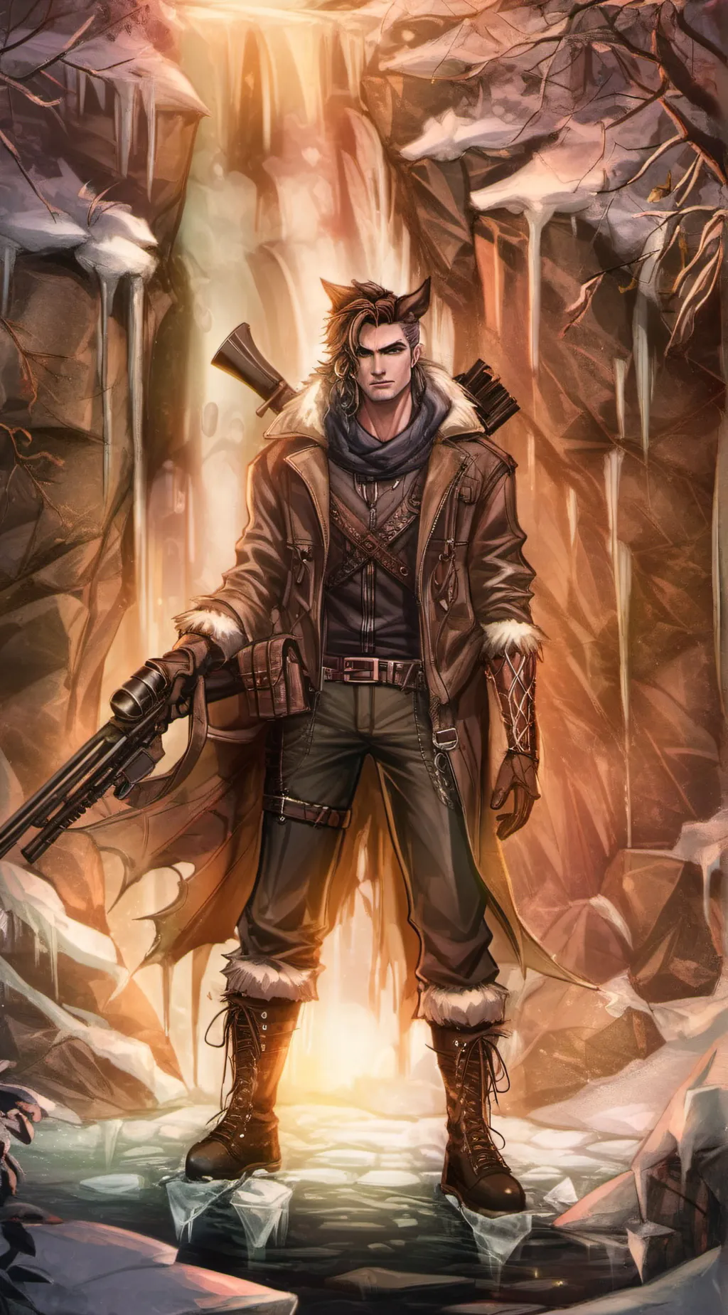 ai character: Kenny background