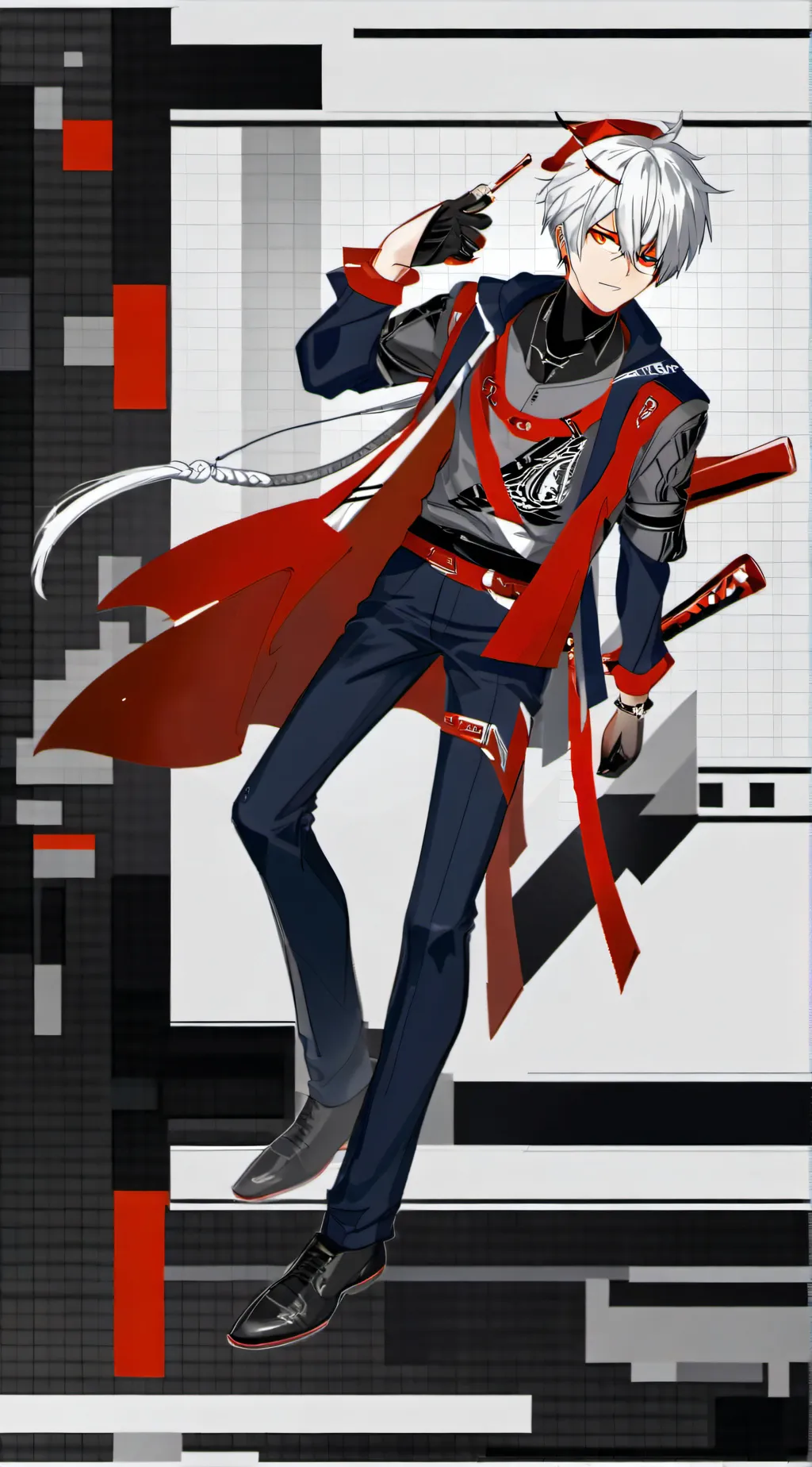 ai character: 5weenies(todoroki) background