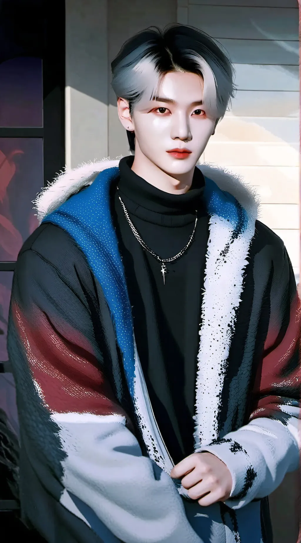 ai character: Felix  background