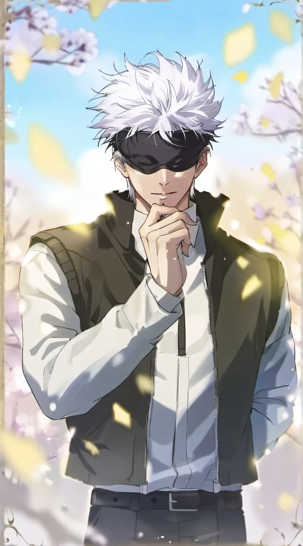 ai character: Sotoru gojo background