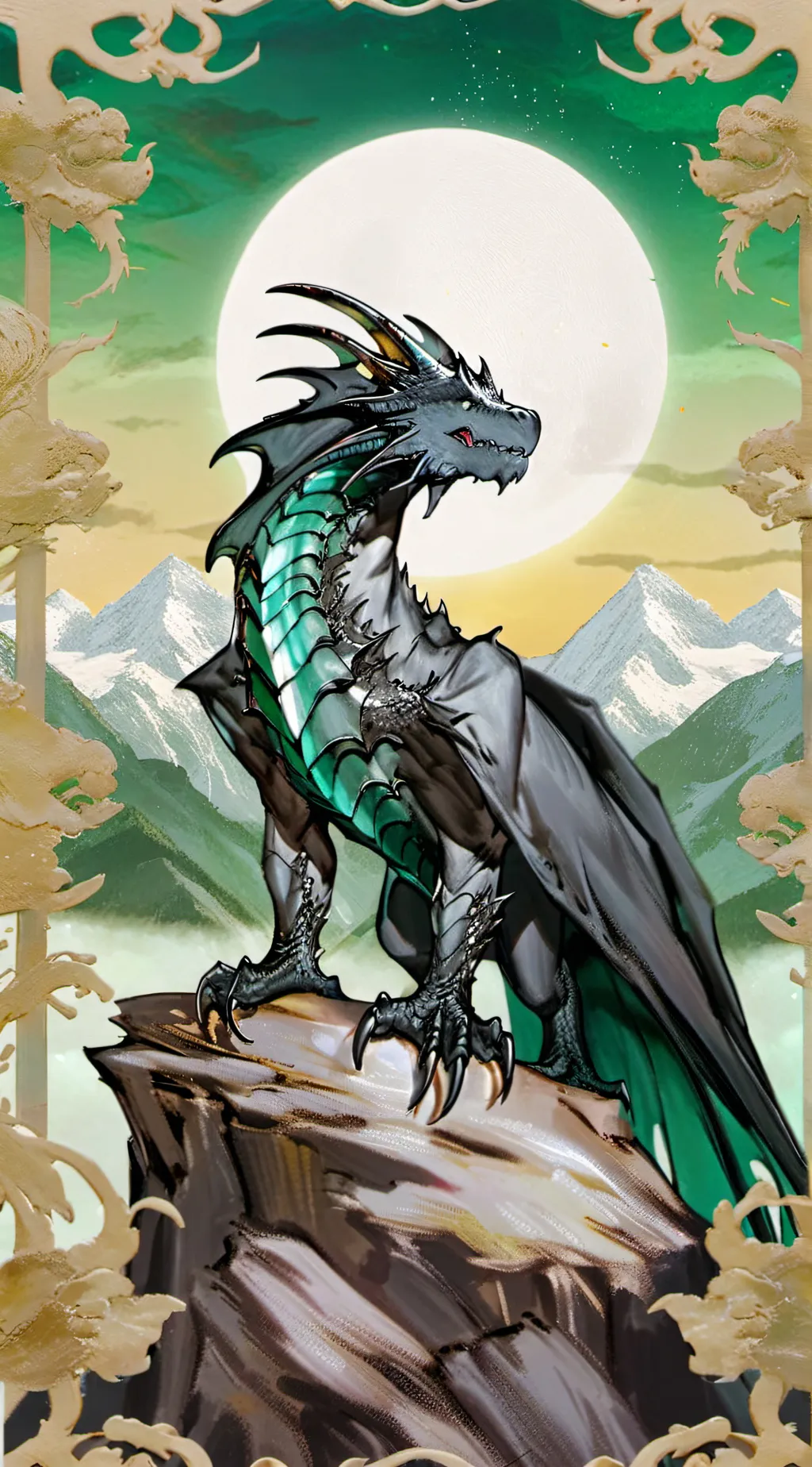 ai character: Moonwatcher  background