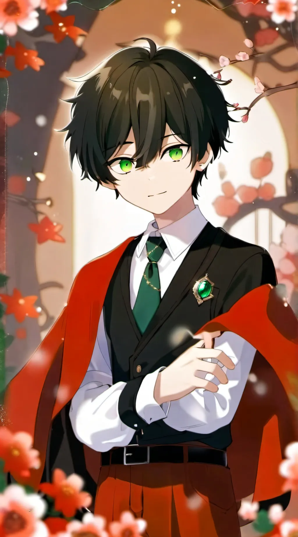 ai character: Yuuri background