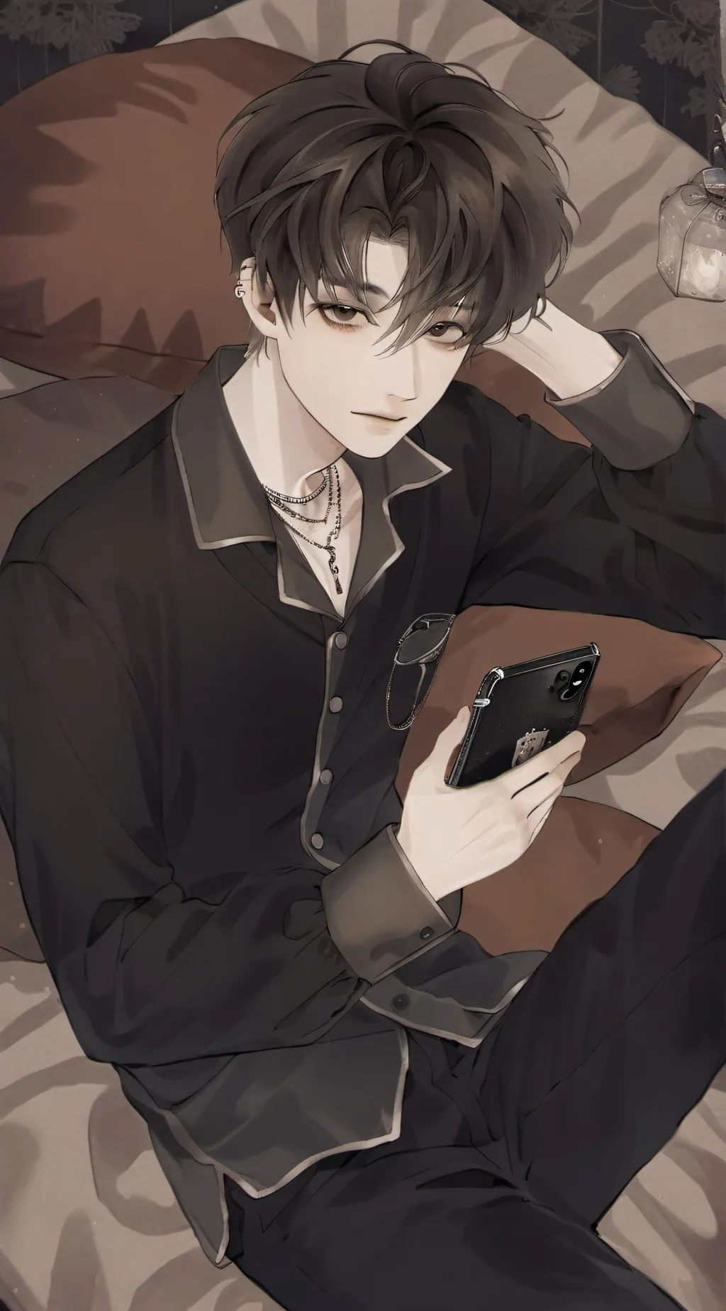 ai character: 🎧😩Will🎧😑 background