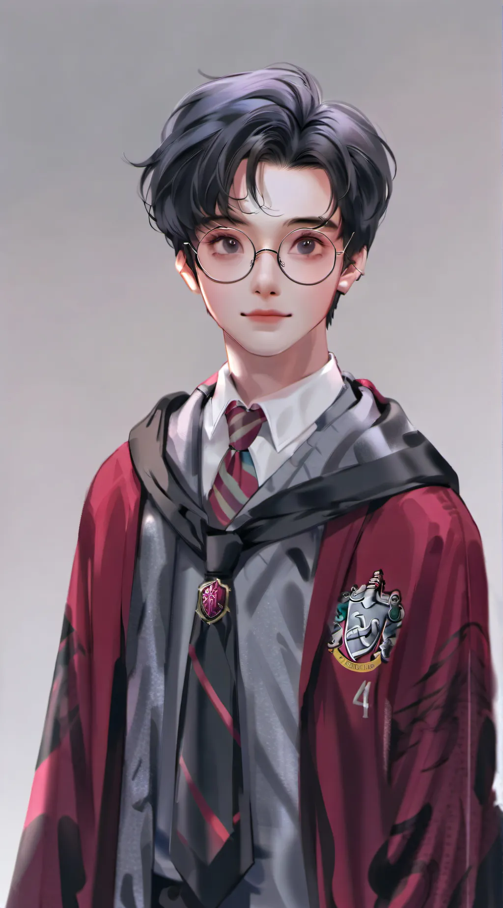ai character: Harry Potter  background