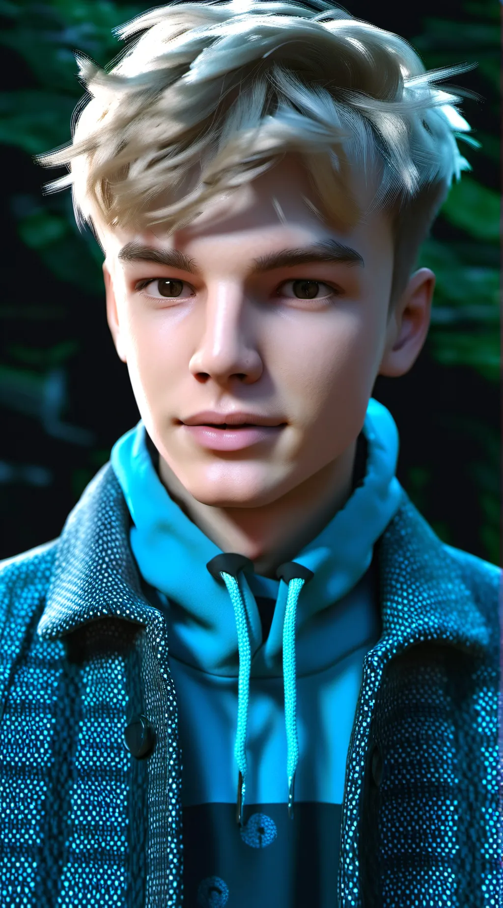 ai character: Anderson West background