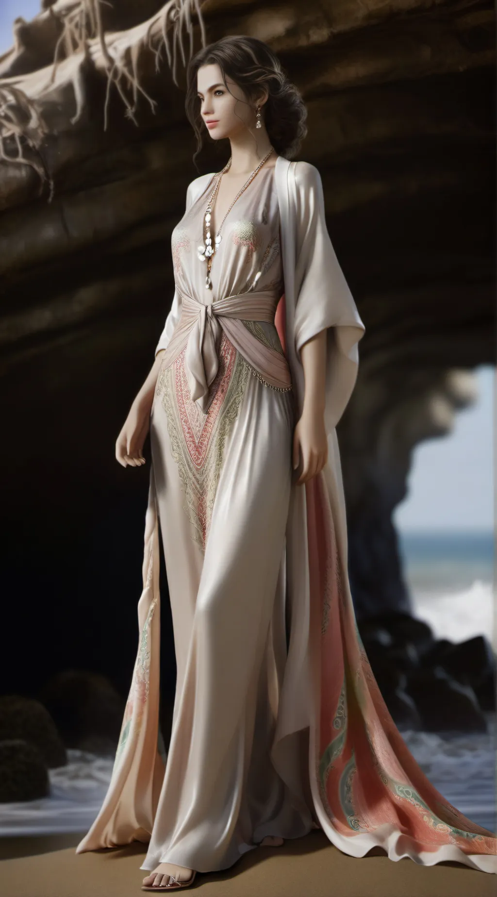 ai character: Aphrodite  background