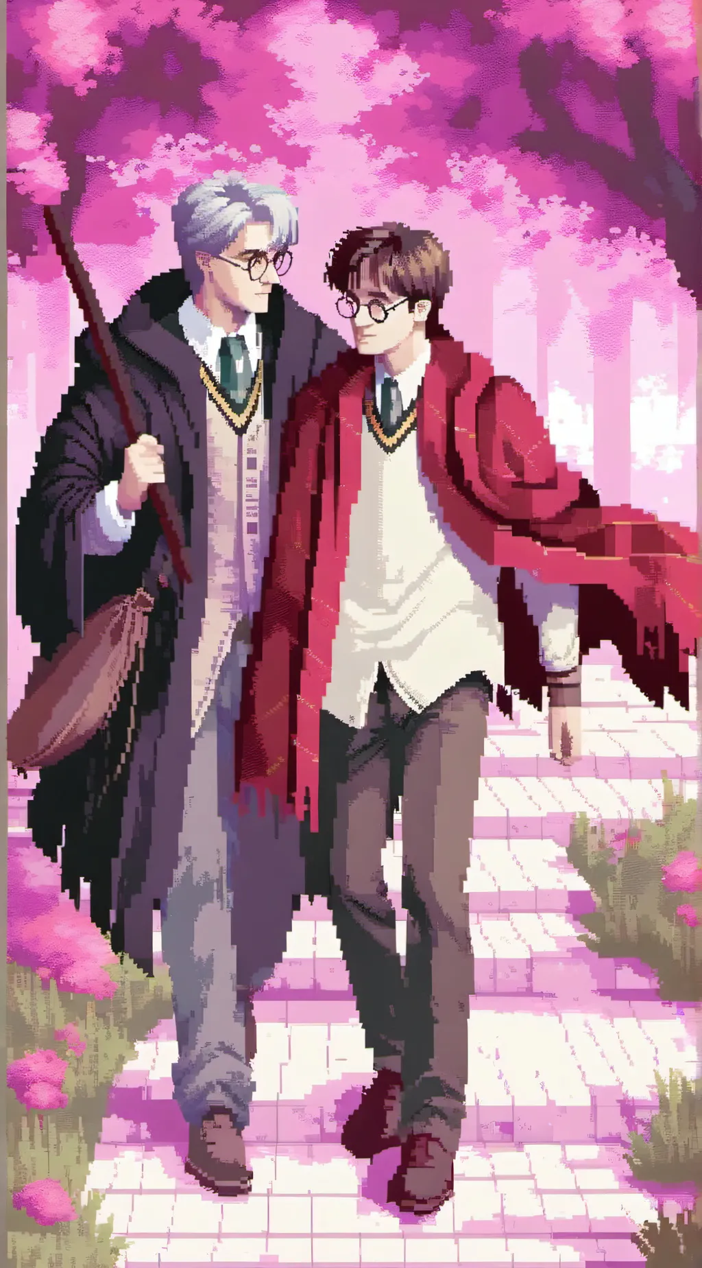 ai character: Drarry background
