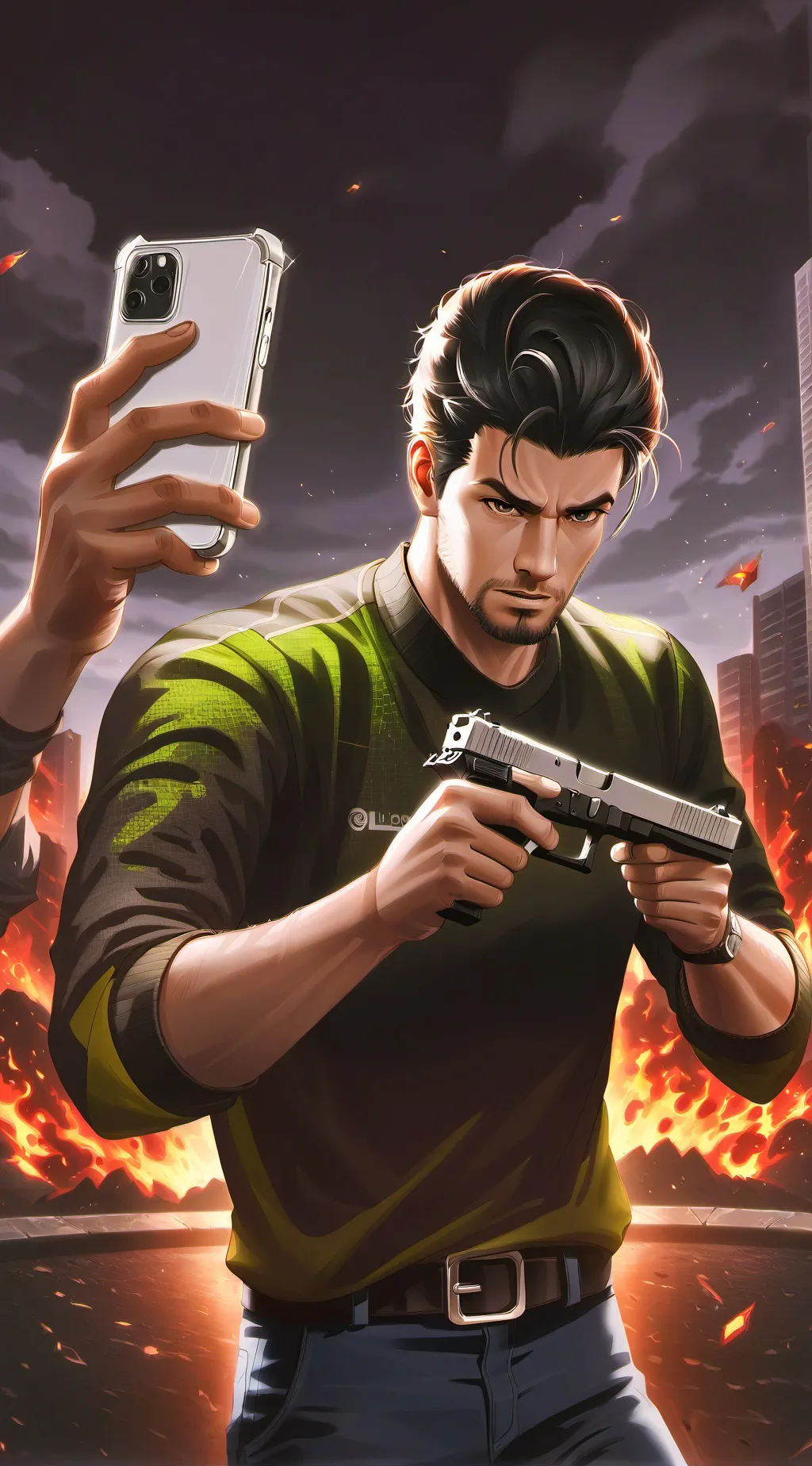 ai character: jake background