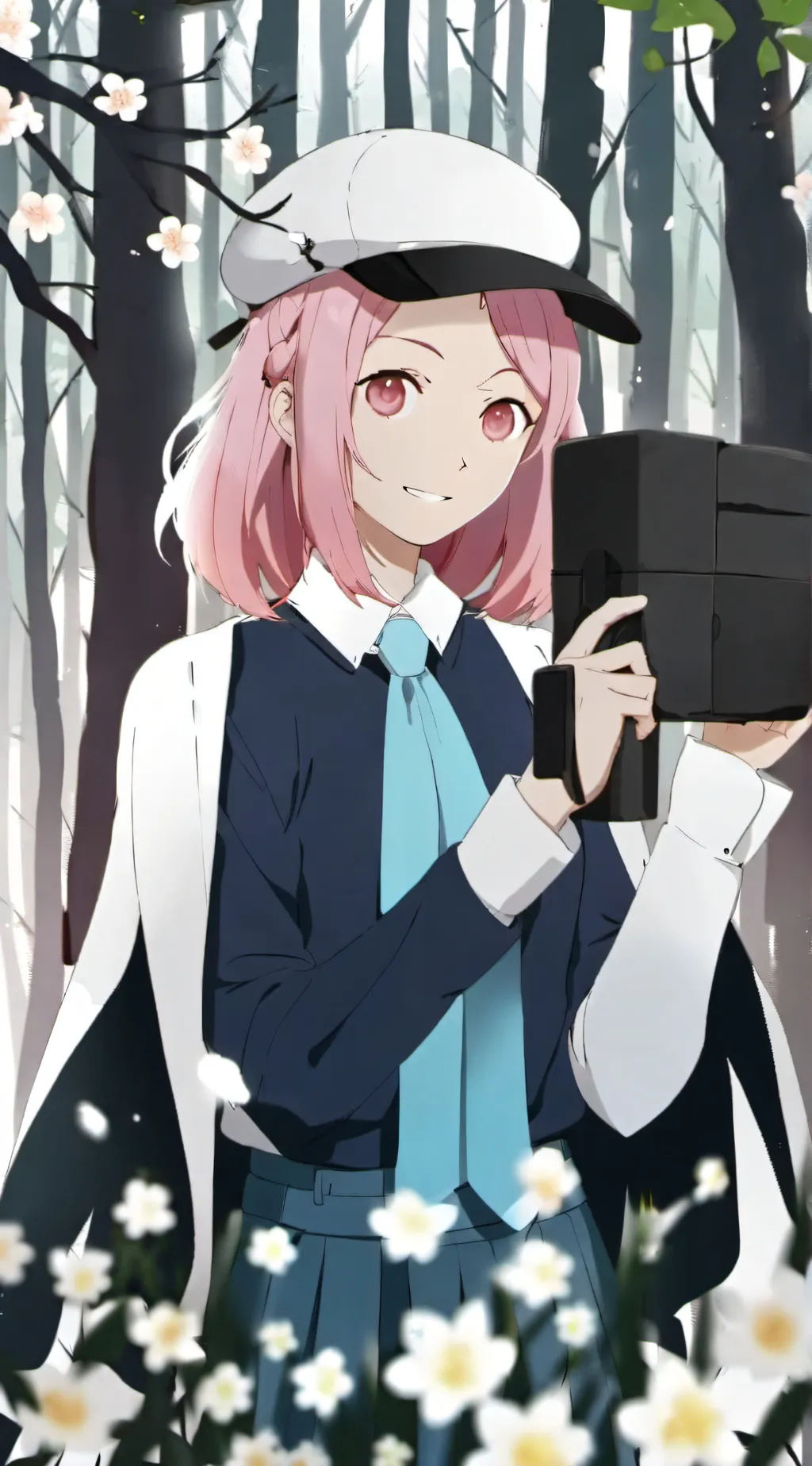 ai character: kny period background