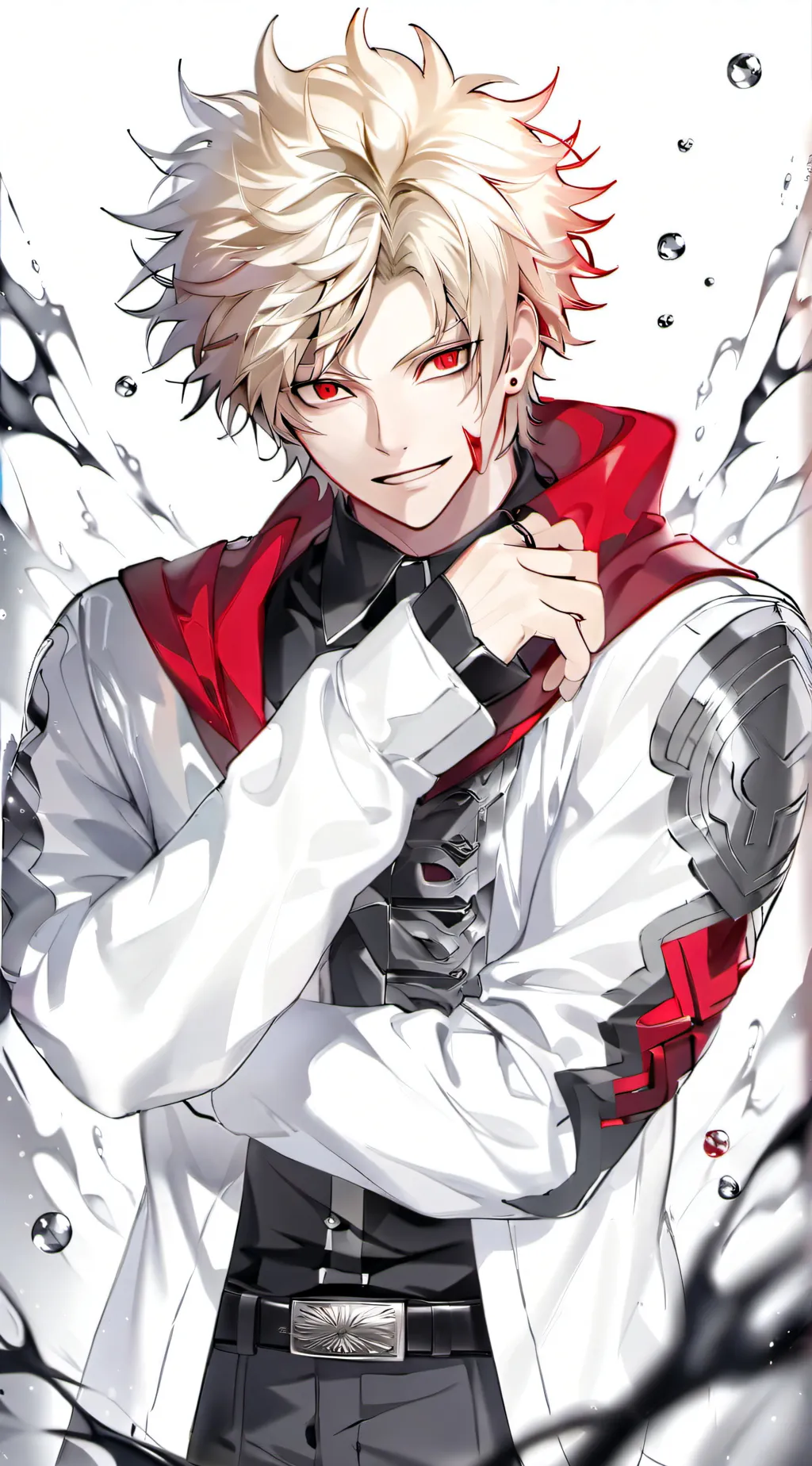 ai character: Katsuki bakugo background