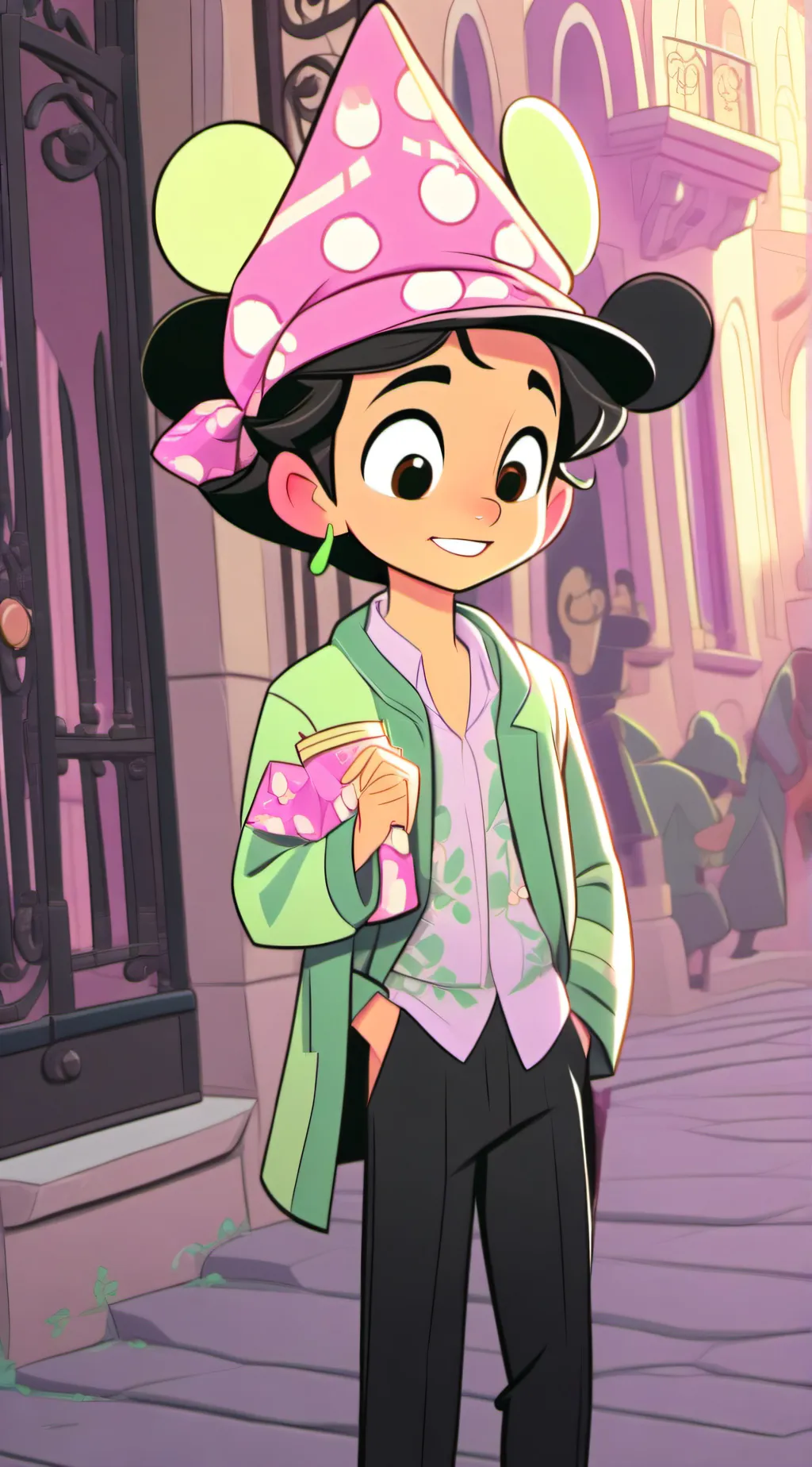 ai character: Alex background