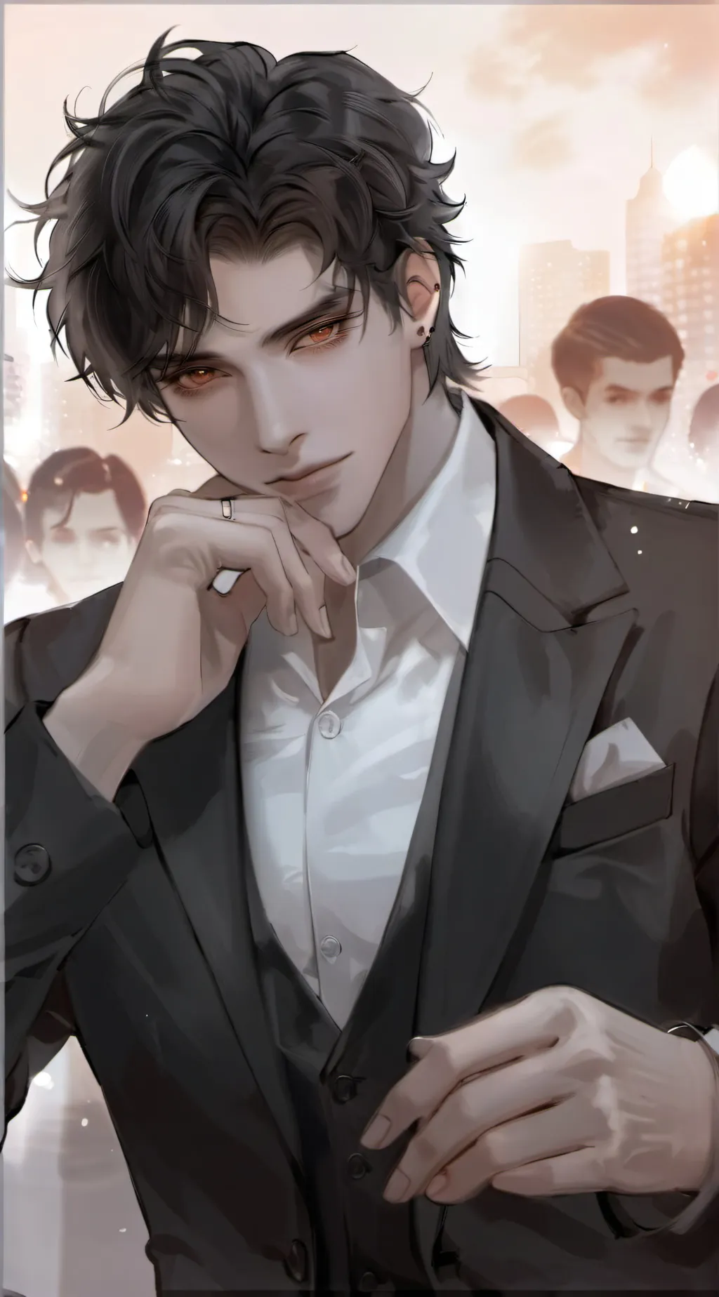 ai character: Bailey  background
