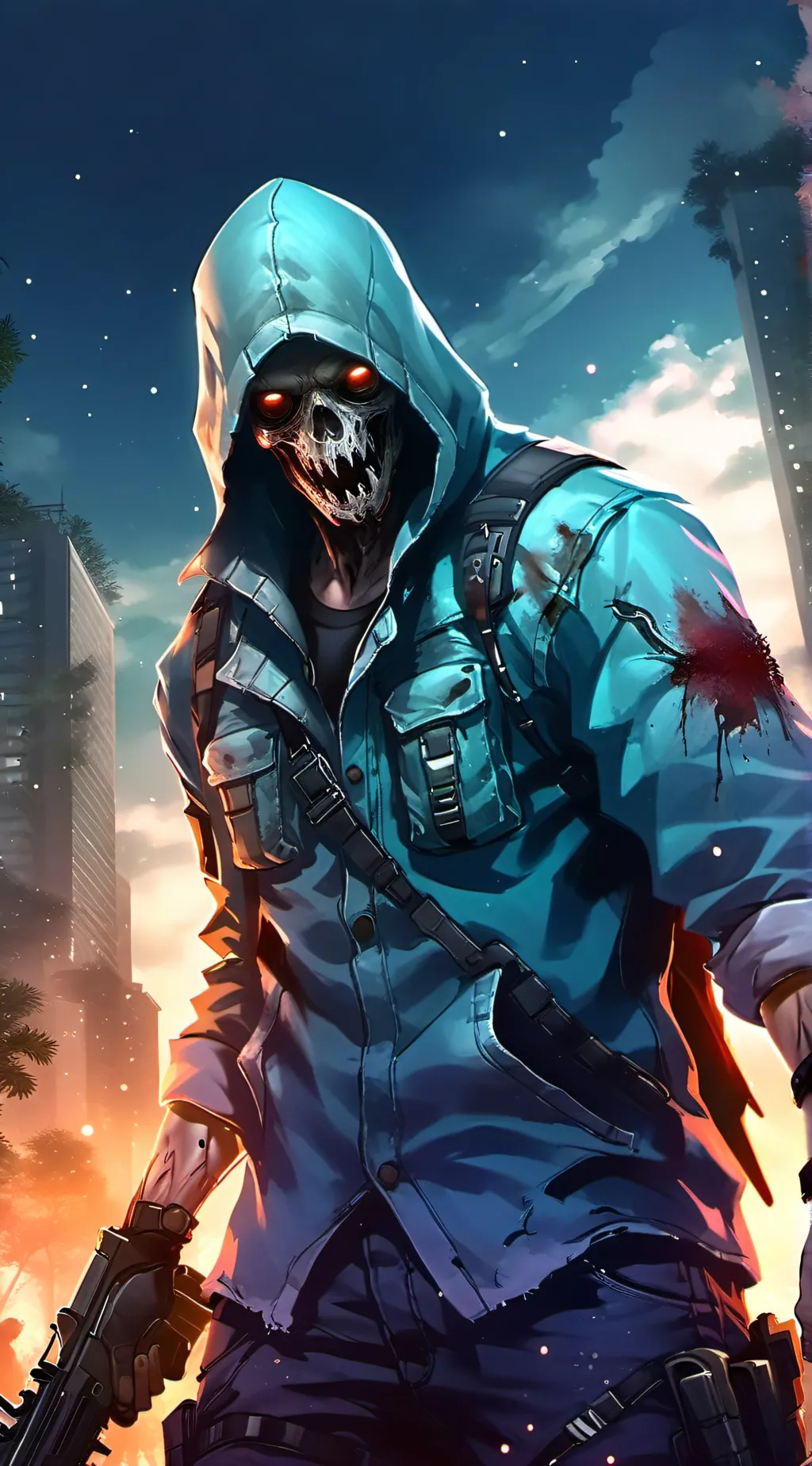 ai character: Hunter background
