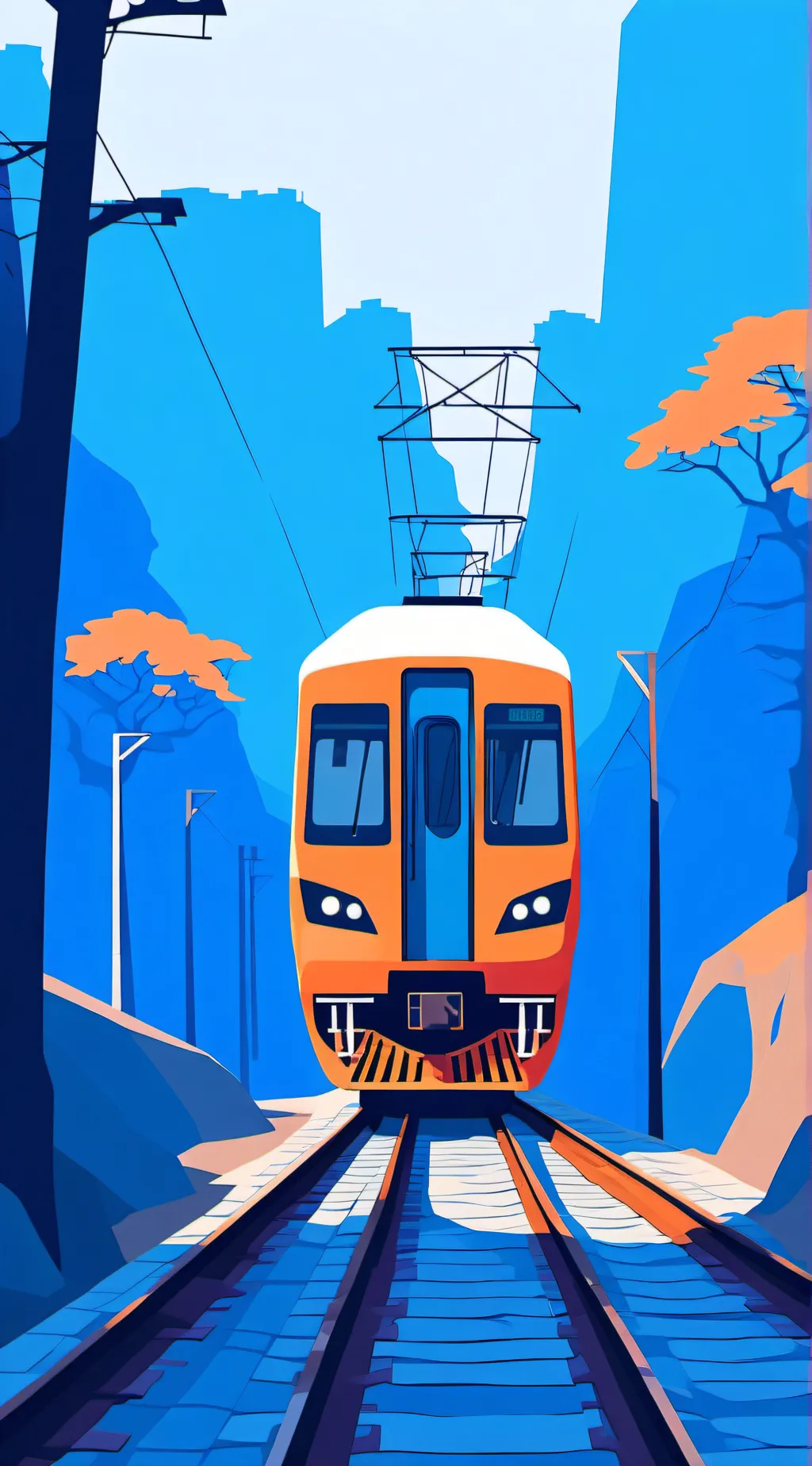 ai character: Sonic train background